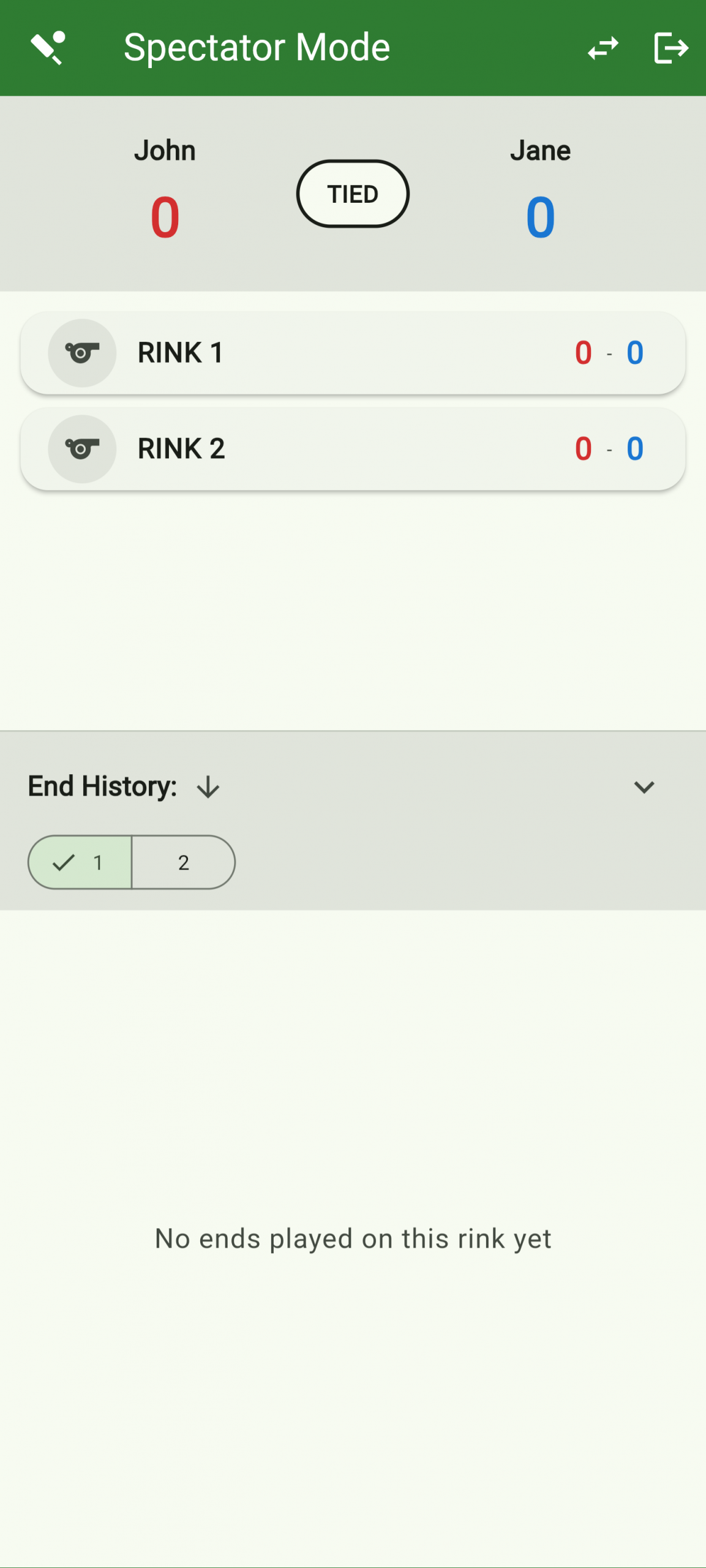 Spectator mode
