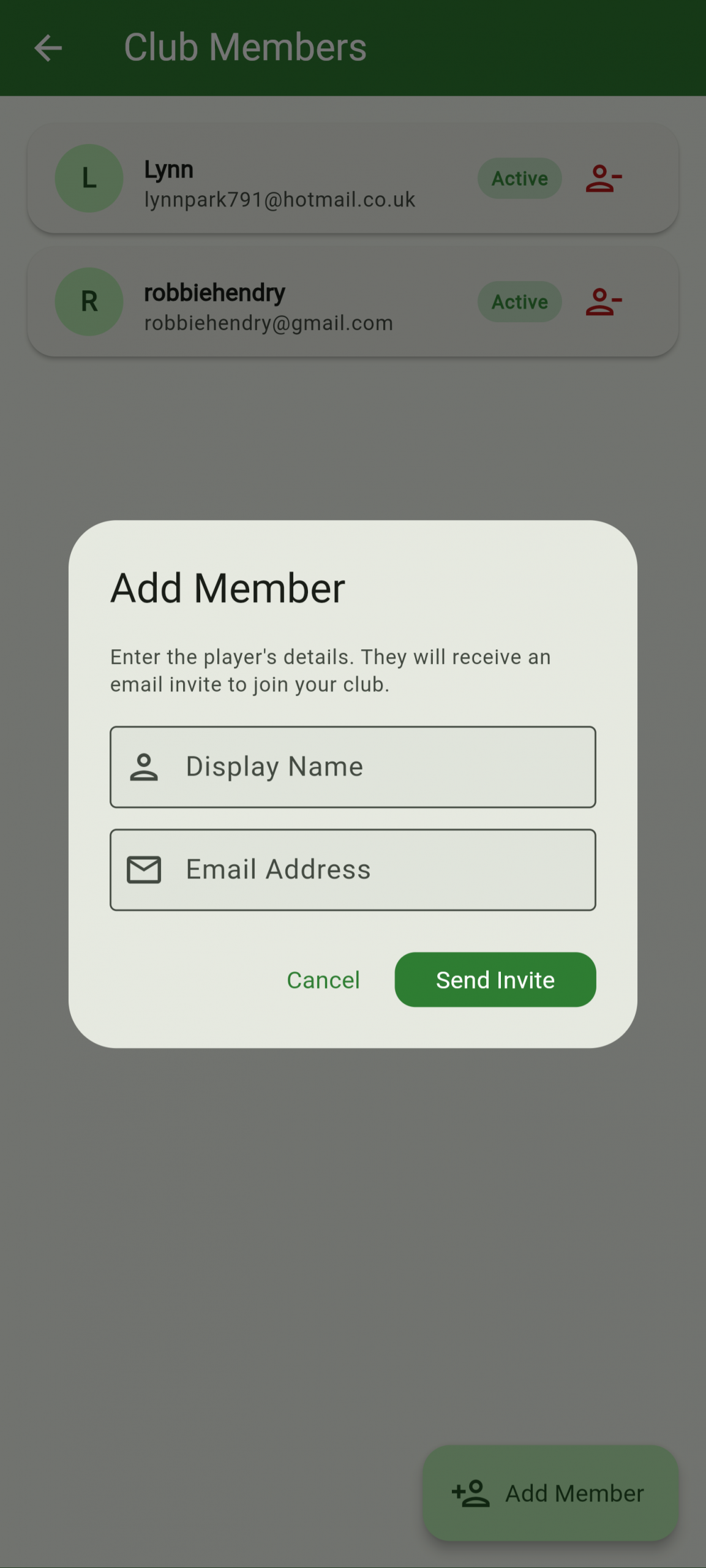 Add member